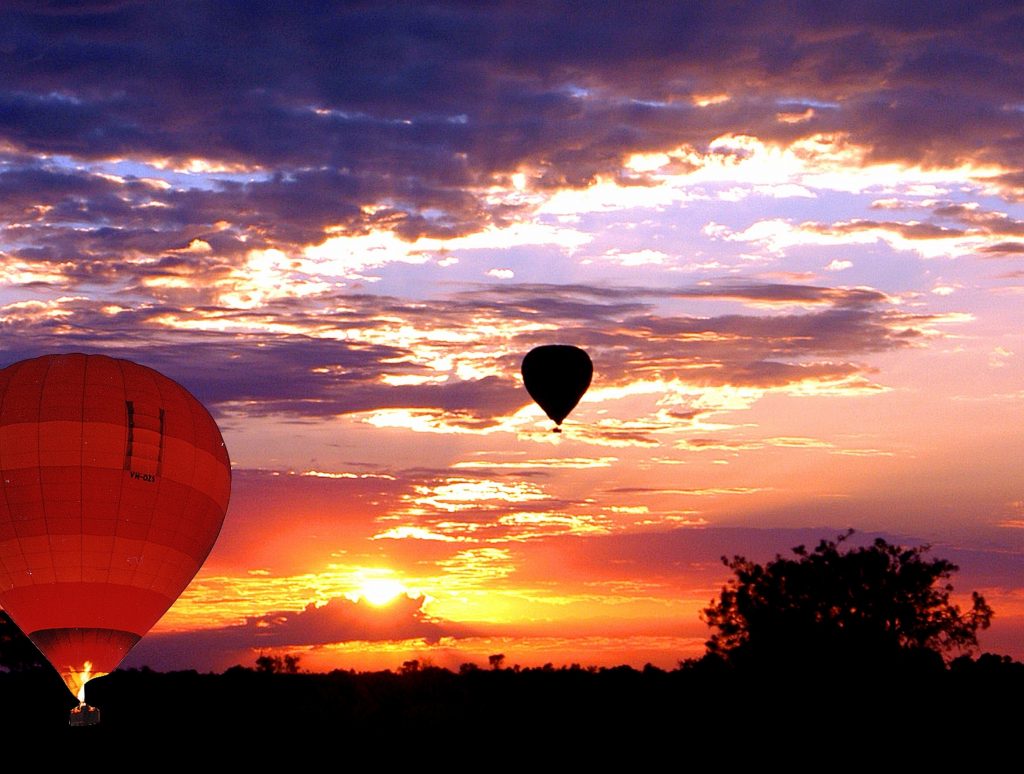 Ballooning the outback, Alice Springs