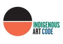 Indigenous art code logo